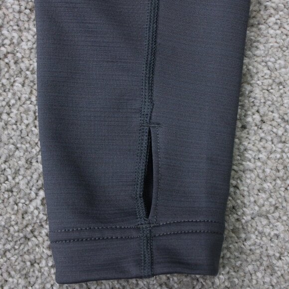 Nike Pro Sweatshirt Mens Small Gray Hyperwarm 1/4 Zip Mock Neck L/S Pullover - Picture 11 of 16